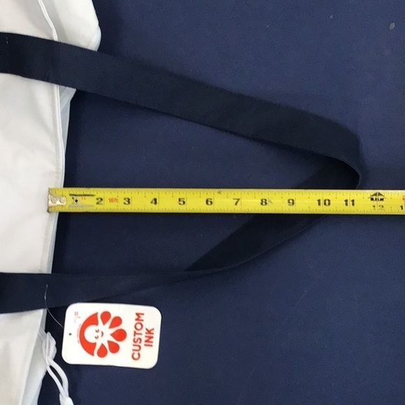 Canvas Boat tote, large with promotional logos. - Picture 11 of 11